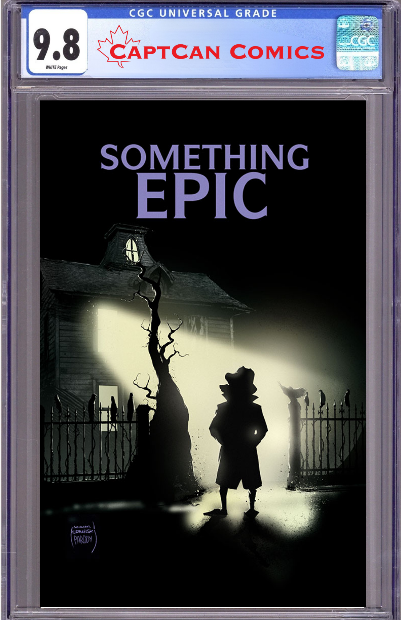 SOMETHING EPIC #16 CVR B SZYMON KUDRANSKI EXORCIST HOMAGE VAR
