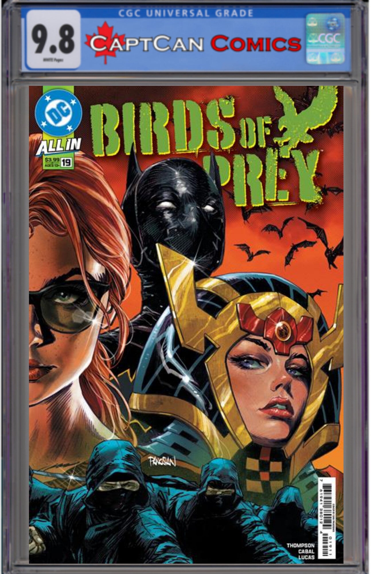 BIRDS OF PREY #19 CVR A DAN PANOSIAN CONNECTING