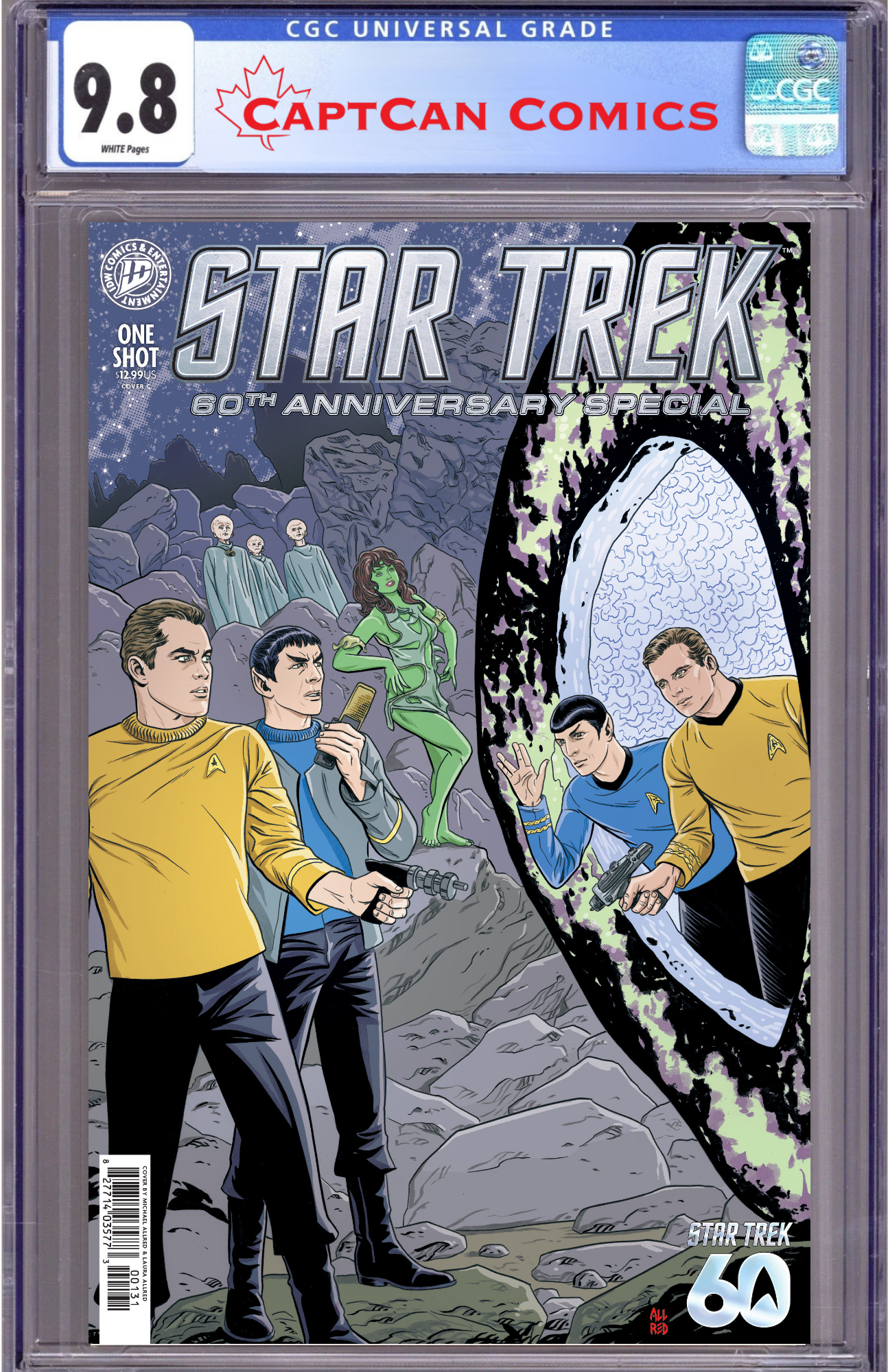 STAR TREK: 60TH ANNIVERSARY SPECIAL VARIANT C FOIL (ALLRED)