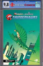 THUNDERCATS X SILVERHAWKS THUNDERHAWKS #5 CVR B DECLAN SHALVEY VAR thumbnail