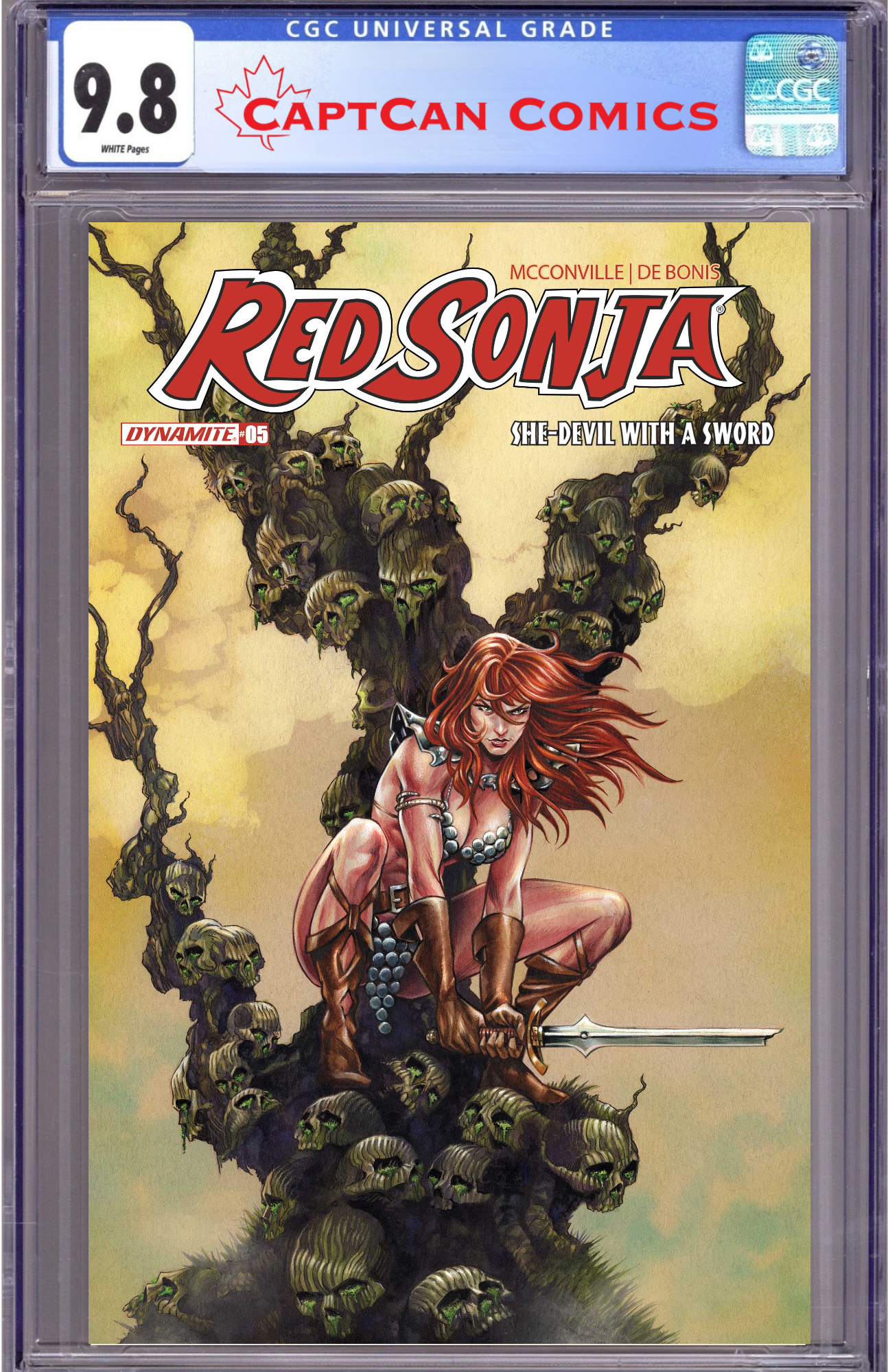 RED SONJA SHE DEVIL WITH A SWORD #5 CVR D MIKE ROOTH VAR