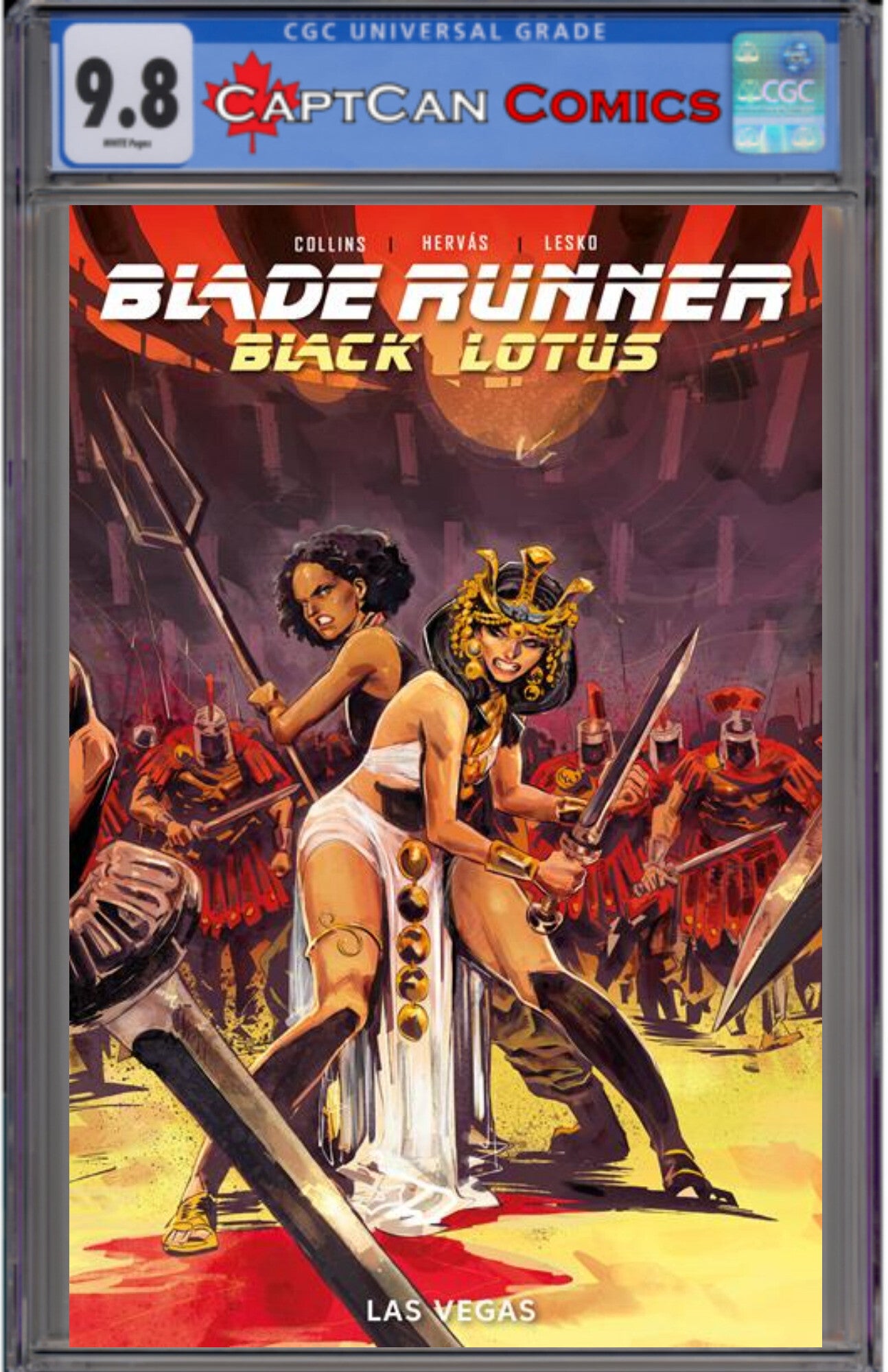 BLADE RUNNER BLACK LOTUS LAS VEGAS #4 (OF 4) CVR C JESUS HERVAS VAR (MR)