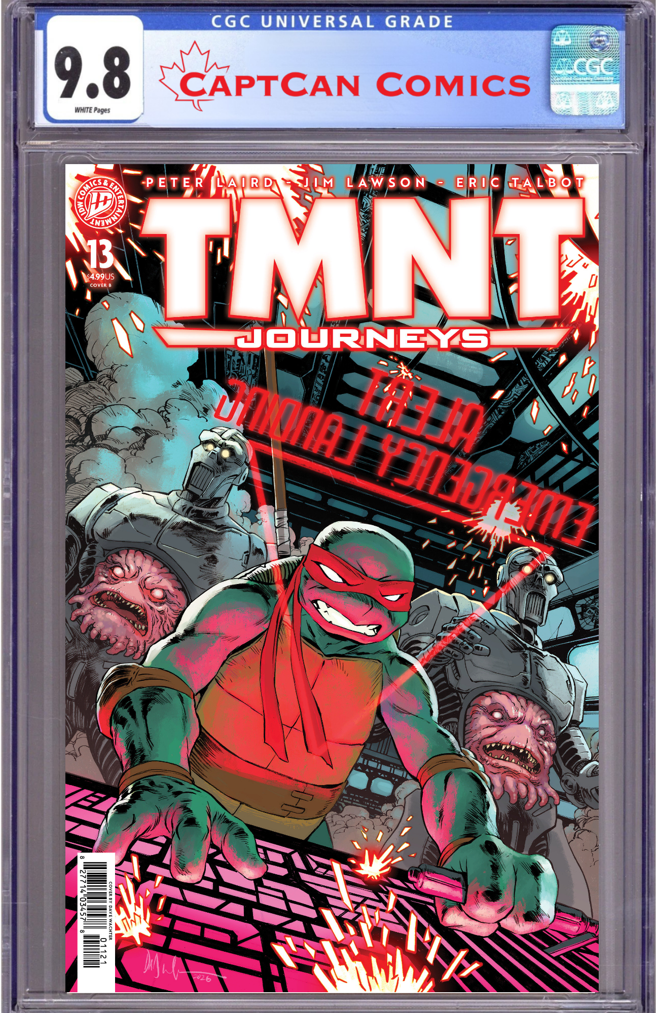 TMNT: JOURNEYS #13 VARIANT B (WACHTER)