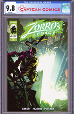 ZORRO'S LEGACY #4 VARIANT B (OSSIO) thumbnail