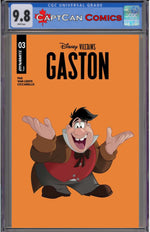 DISNEY VILLAINS GASTON #3 CVR B ANIMATION ART VAR thumbnail
