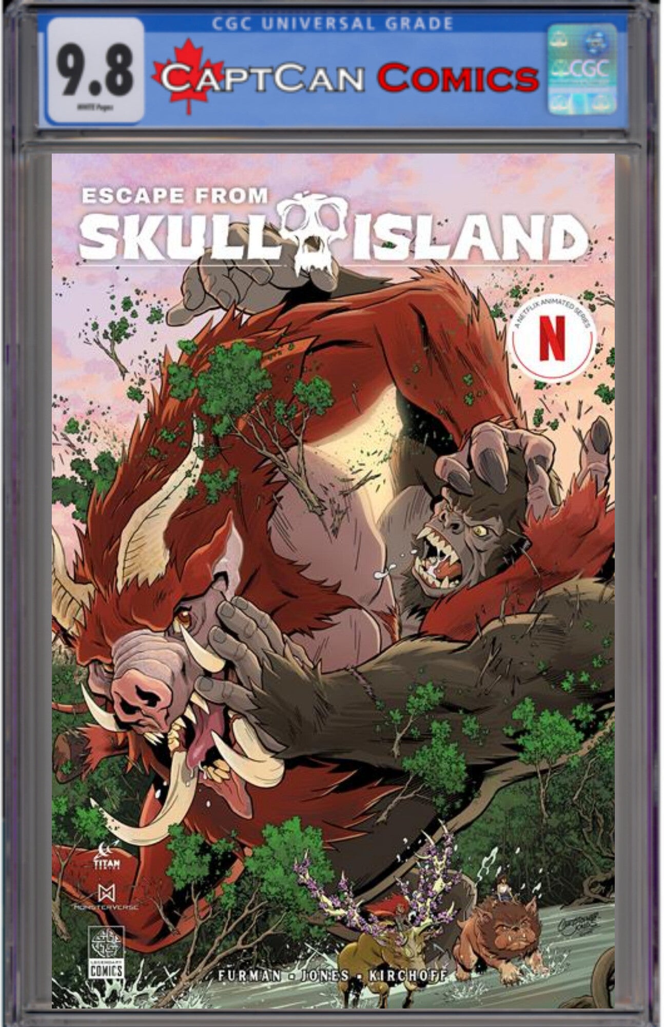 ESCAPE FROM SKULL ISLAND #2 (OF 4) CVR B CHRISTOPHER JONES VAR