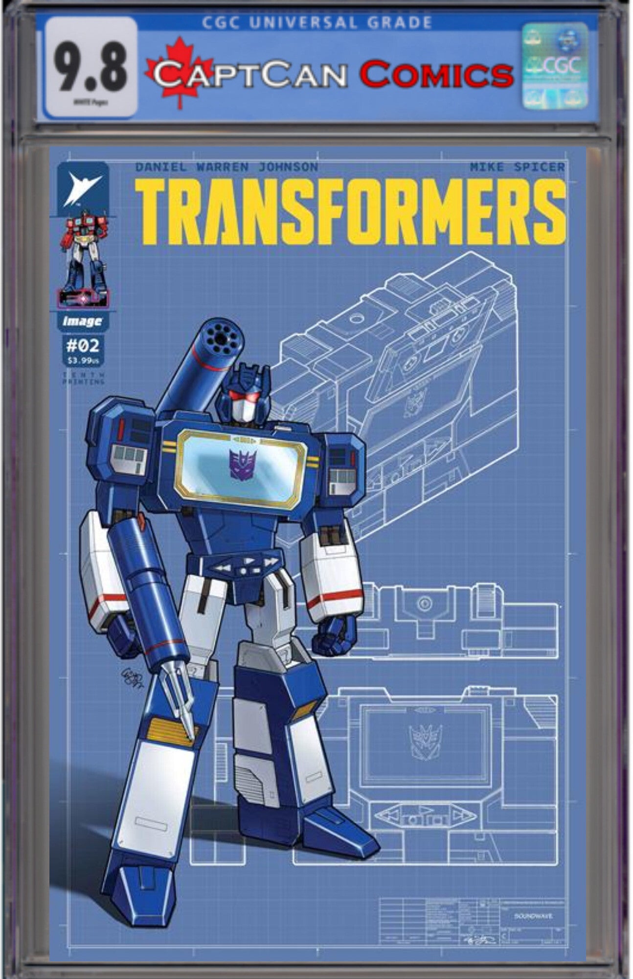 TRANSFORMERS #2 10TH PTG CVR I EJ SU VAR