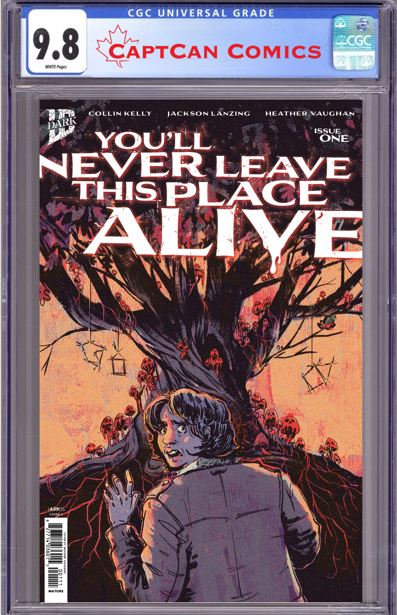YOU'LL NEVER LEAVE THIS PLACE ALIVE #1 COVER A (VAUGHAN)