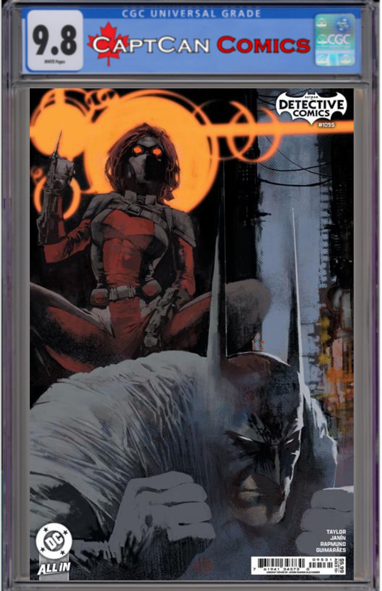 DETECTIVE COMICS #1095 CVR C JASON SHAWN ALEXANDER CARD STOCK VAR