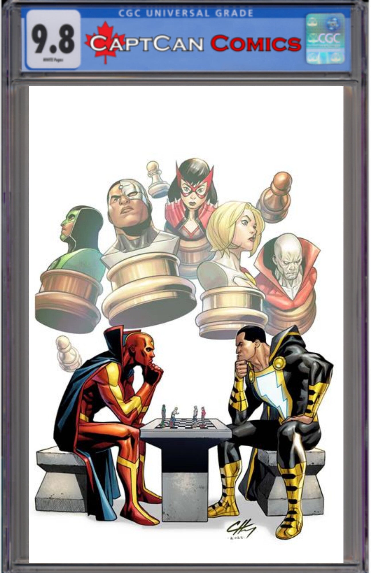 JUSTICE LEAGUE RED #5 (OF 6) CVR A CLAYTON HENRY