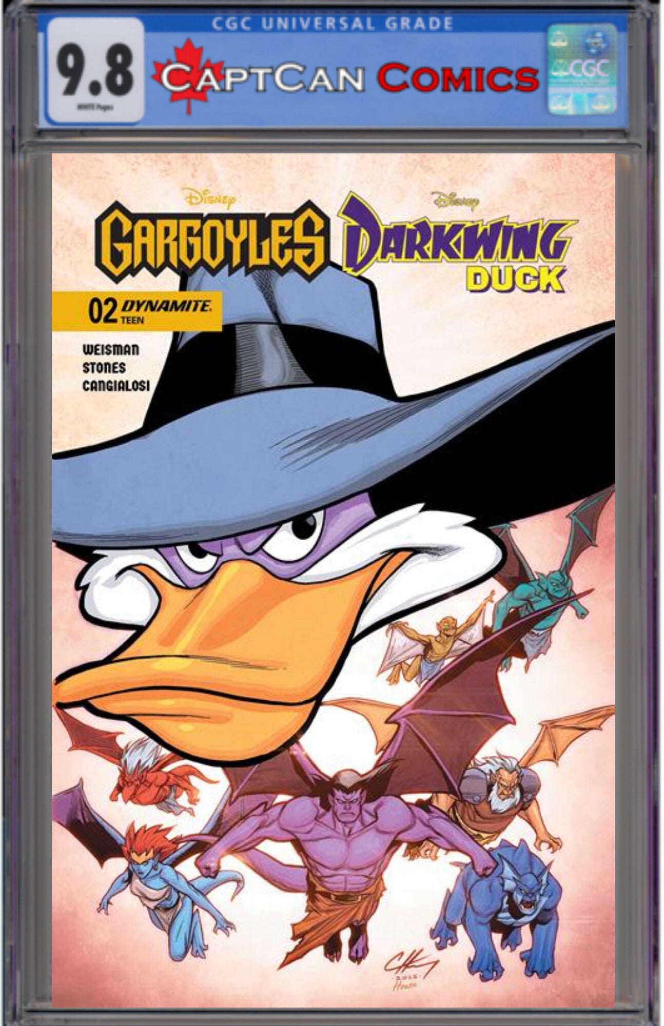 GARGOYLES DARKWING DUCK #2 CVR C CLAYTON HENRY VAR