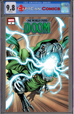 ONE WORLD UNDER DOOM #4 (OF 9) CORY SMITH DOOMASAUR VAR thumbnail