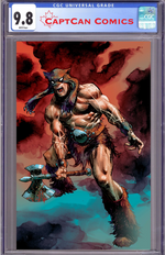 FIRE AND ICE DARKWOLF #5 CVR F DAN PANOSIAN METAL PREMIUM VAR thumbnail