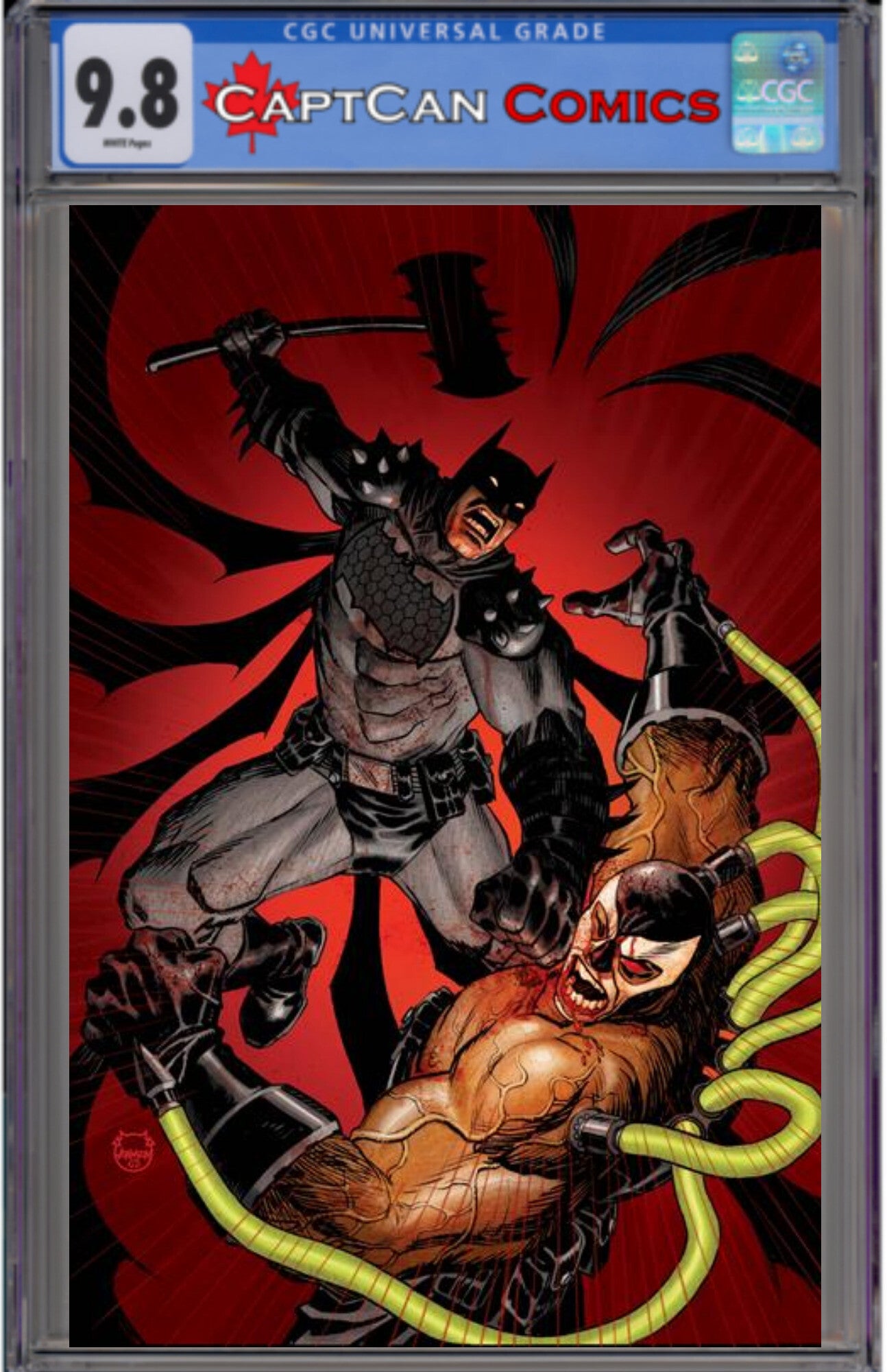 ABSOLUTE BATMAN #14 CVR B DAVE JOHNSON CARD STOCK VAR