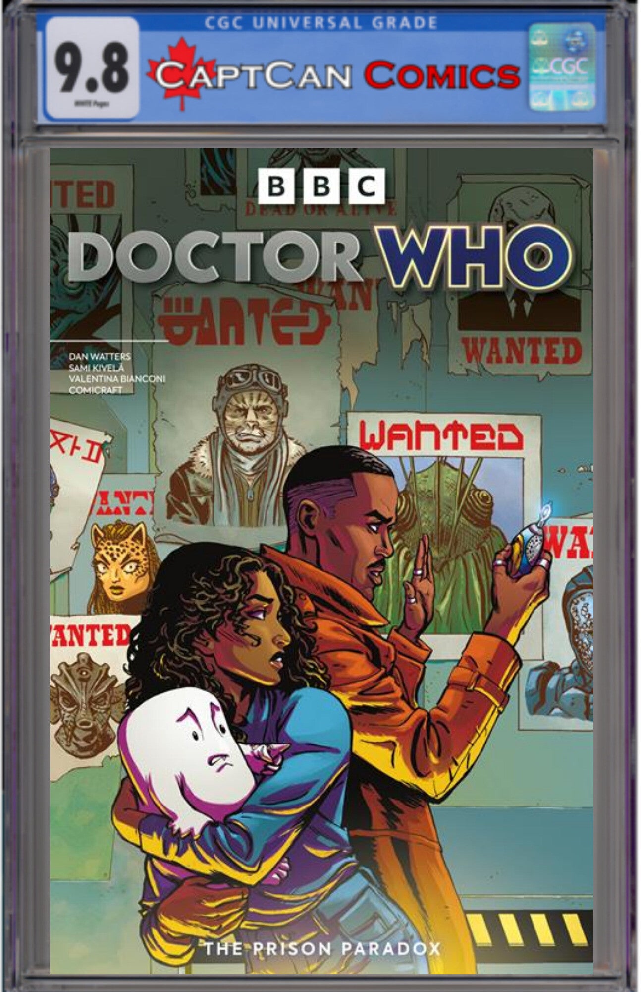 DOCTOR WHO THE PRISON PARADOX #3 (OF 4) CVR C SAMI KIVELA HOMAGE COVER VAR