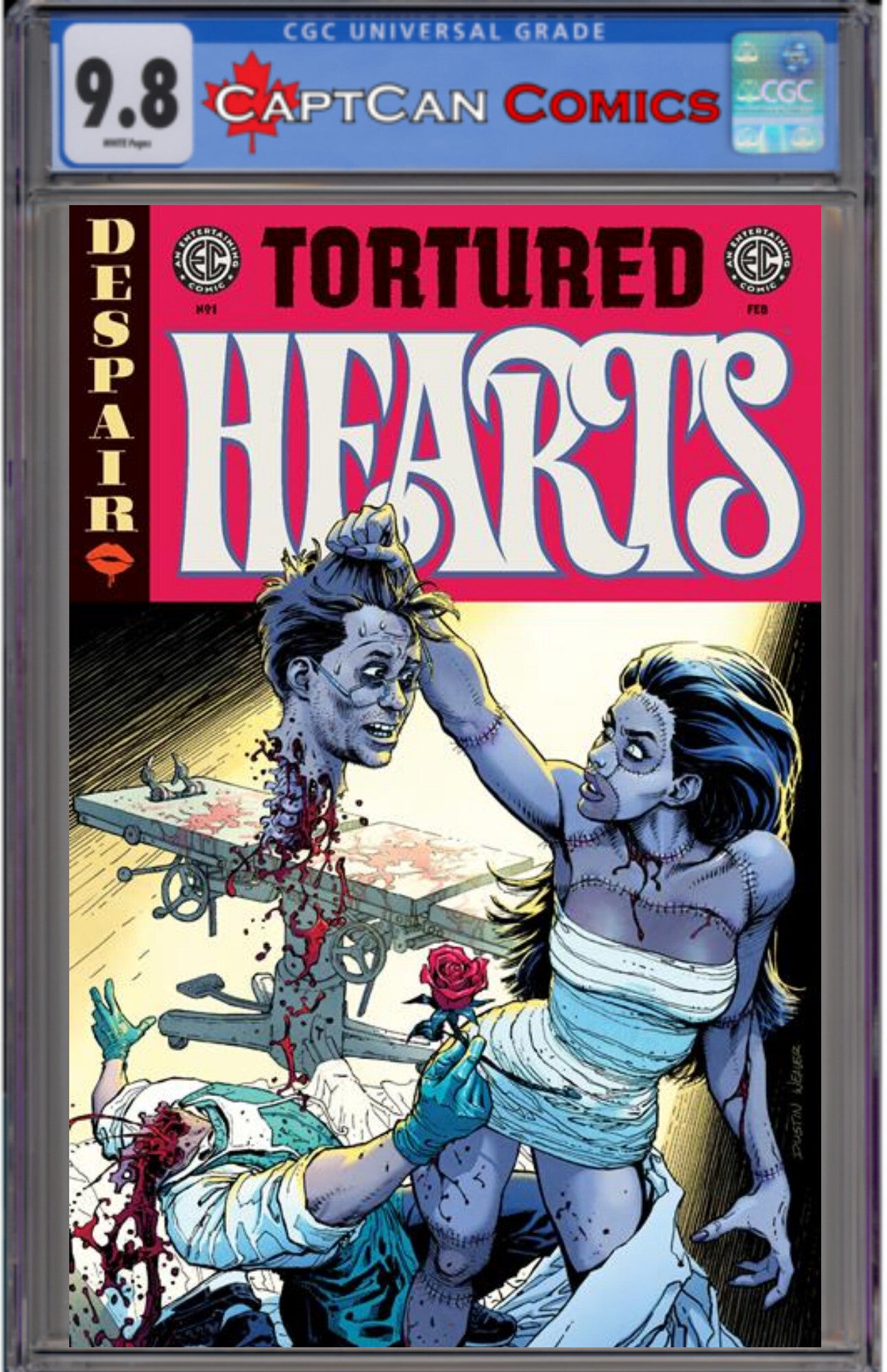 EC TORTURED HEARTS #1 (ONE SHOT) CVR A DUSTIN WEAVER