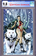 VAMPIRELLA HELLIDAY SPECIAL 2026 #1 (ONE SHOT) CVR E CAT STAGGS METAL PREMIUM VAR thumbnail
