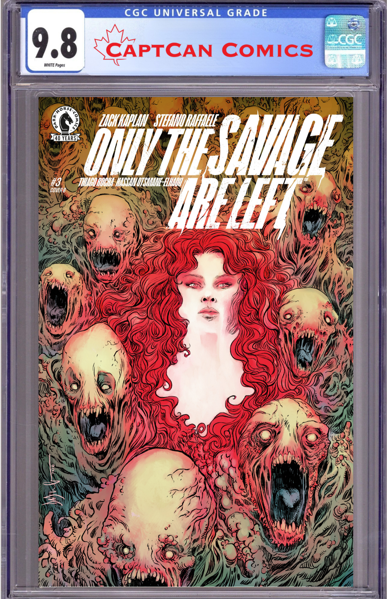 ONLY THE SAVAGE ARE LEFT #3 (CVR B) (DAVE WACHTER)