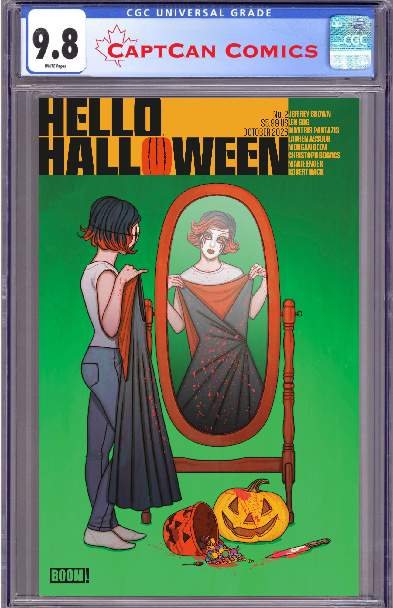 HELLO HALLOWEEN #2 B VARIANT (DRESSED, FRISON)