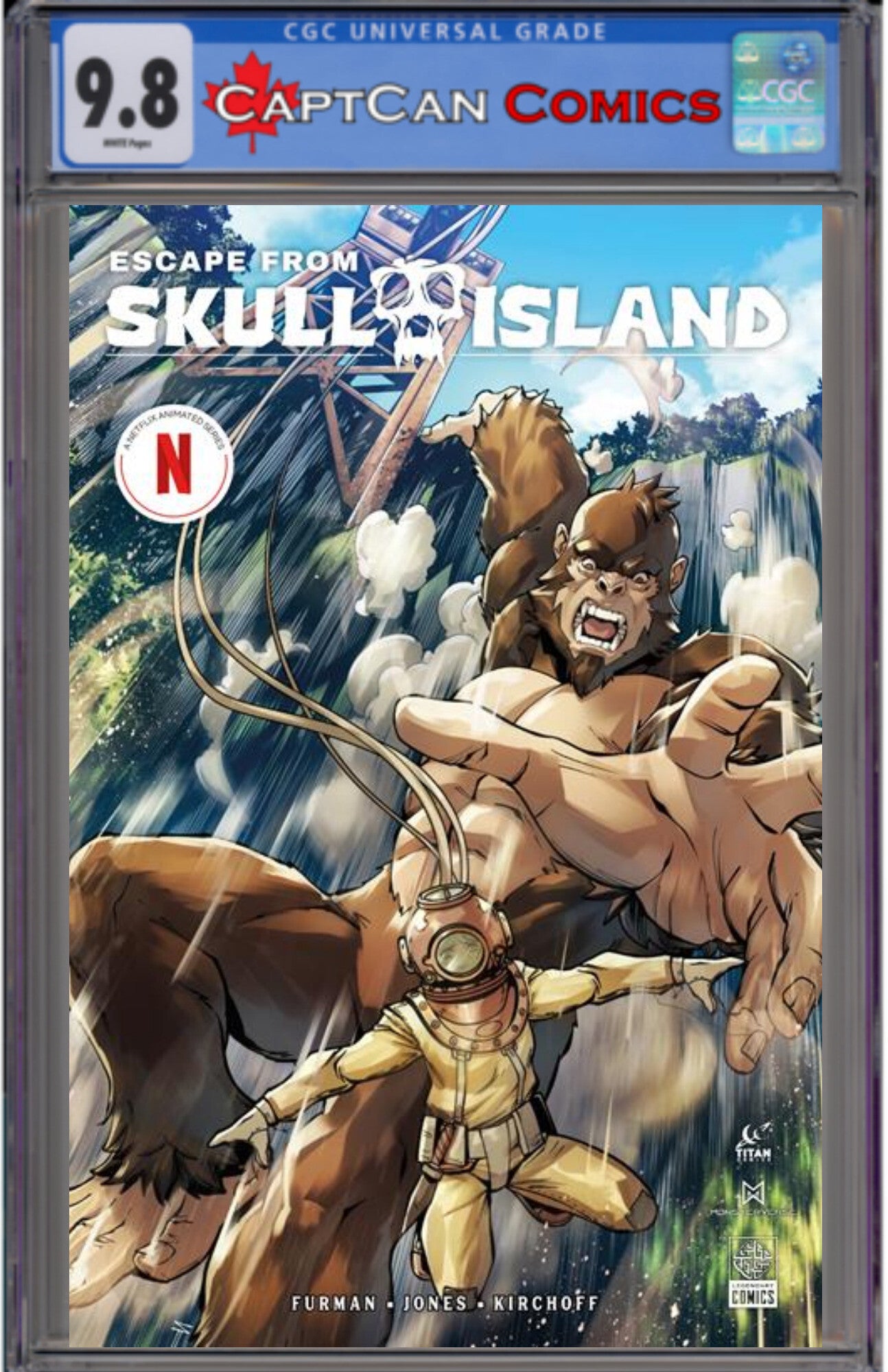 ESCAPE FROM SKULL ISLAND #1 (OF 4) CVR D SERG ACUNA VAR