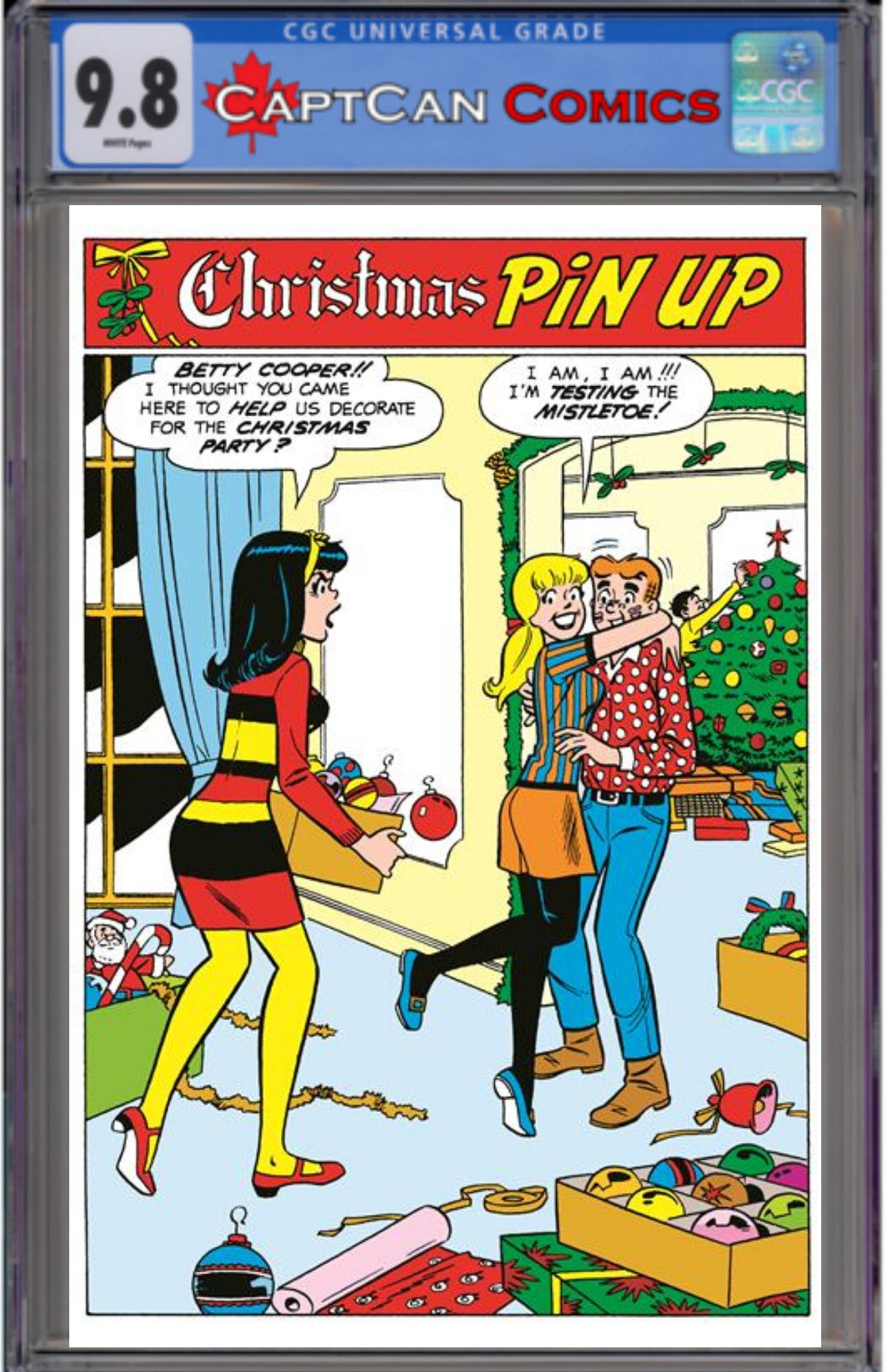 ARCHIE CHRISTMAS SPECTACULAR (ONE SHOT) CVR B DAN DECARLO RETRO ART VAR