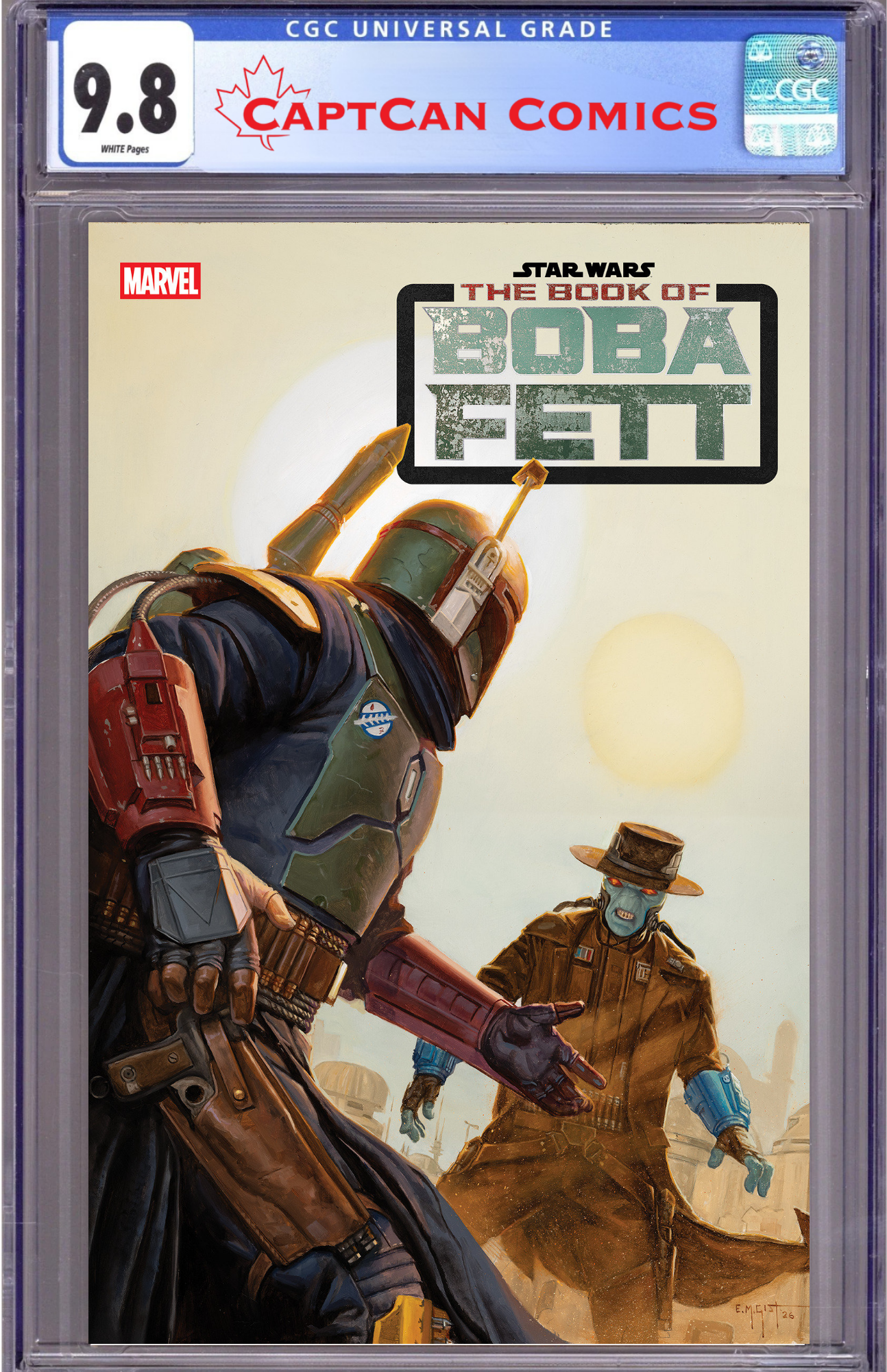 STAR WARS: THE BOOK OF BOBA FETT #7 E.M. GIST VARIANT