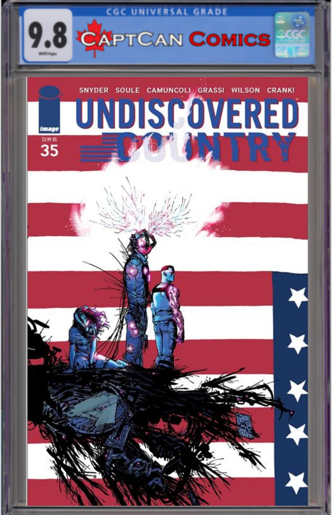 UNDISCOVERED COUNTRY #35 CVR A GIUSEPPE CAMUNCOLI (MR)