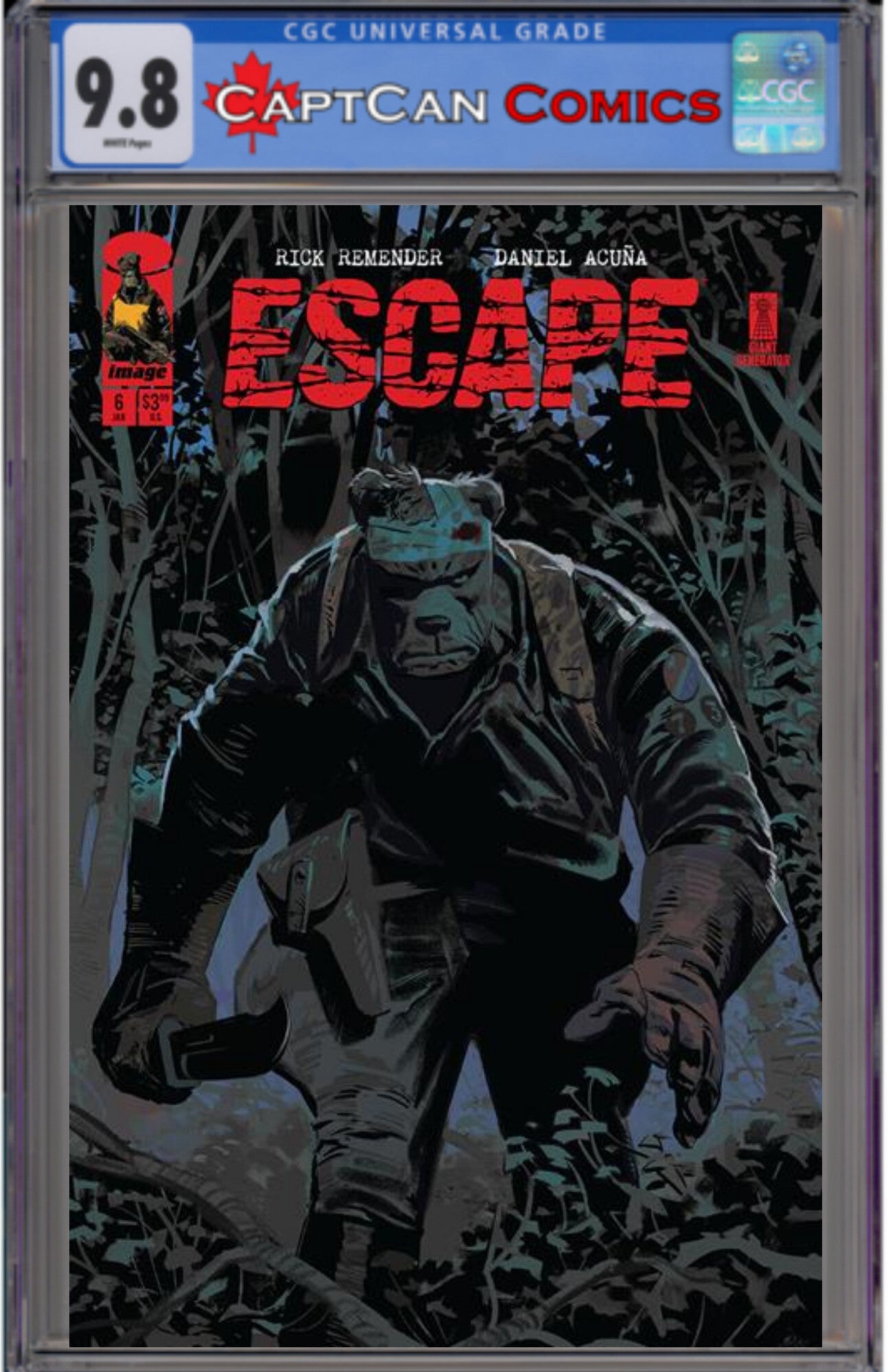 ESCAPE #6 CVR A DANIEL ACUNA