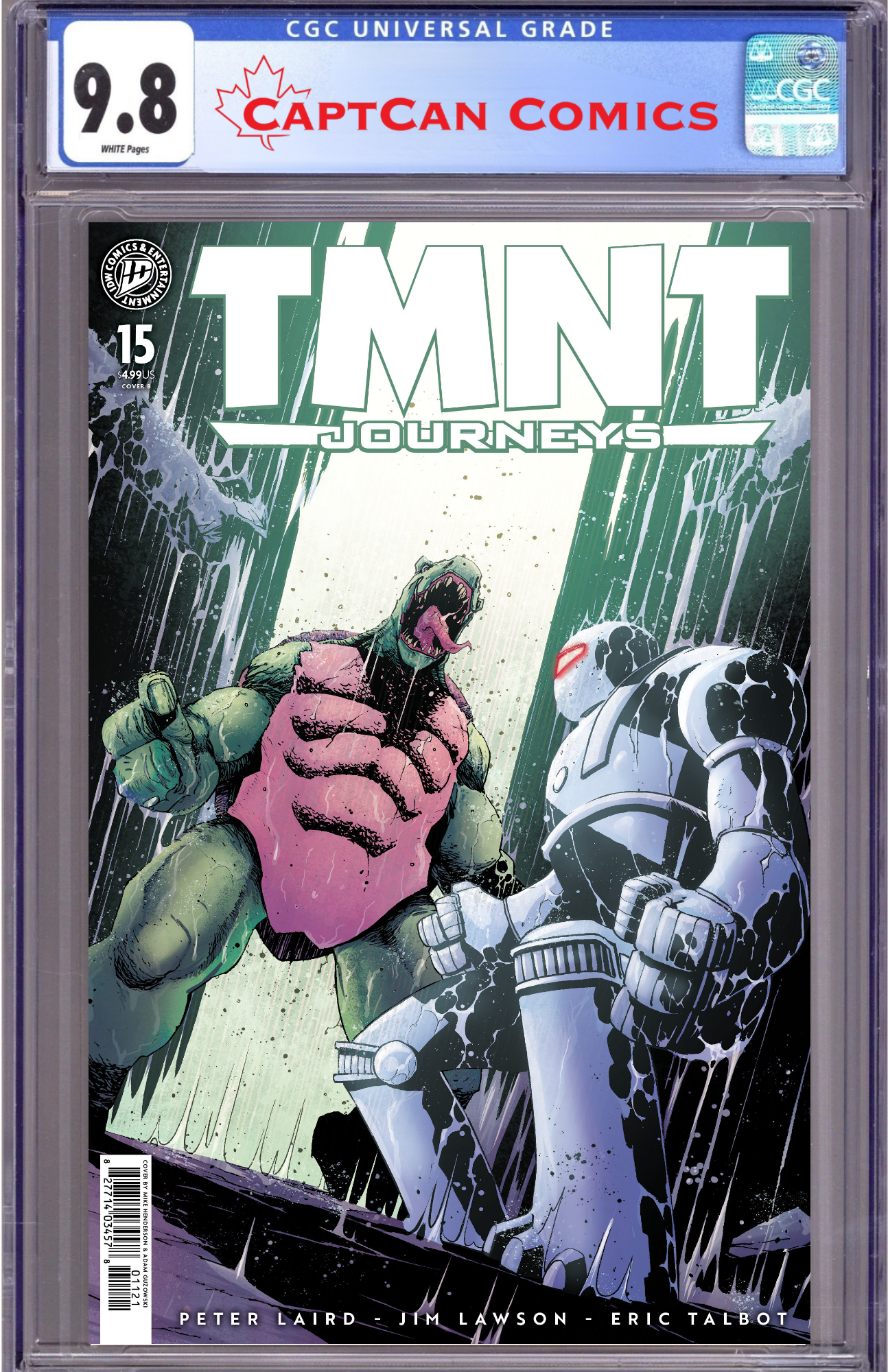 TMNT: JOURNEYS #15 VARIANT B (HENDERSON)