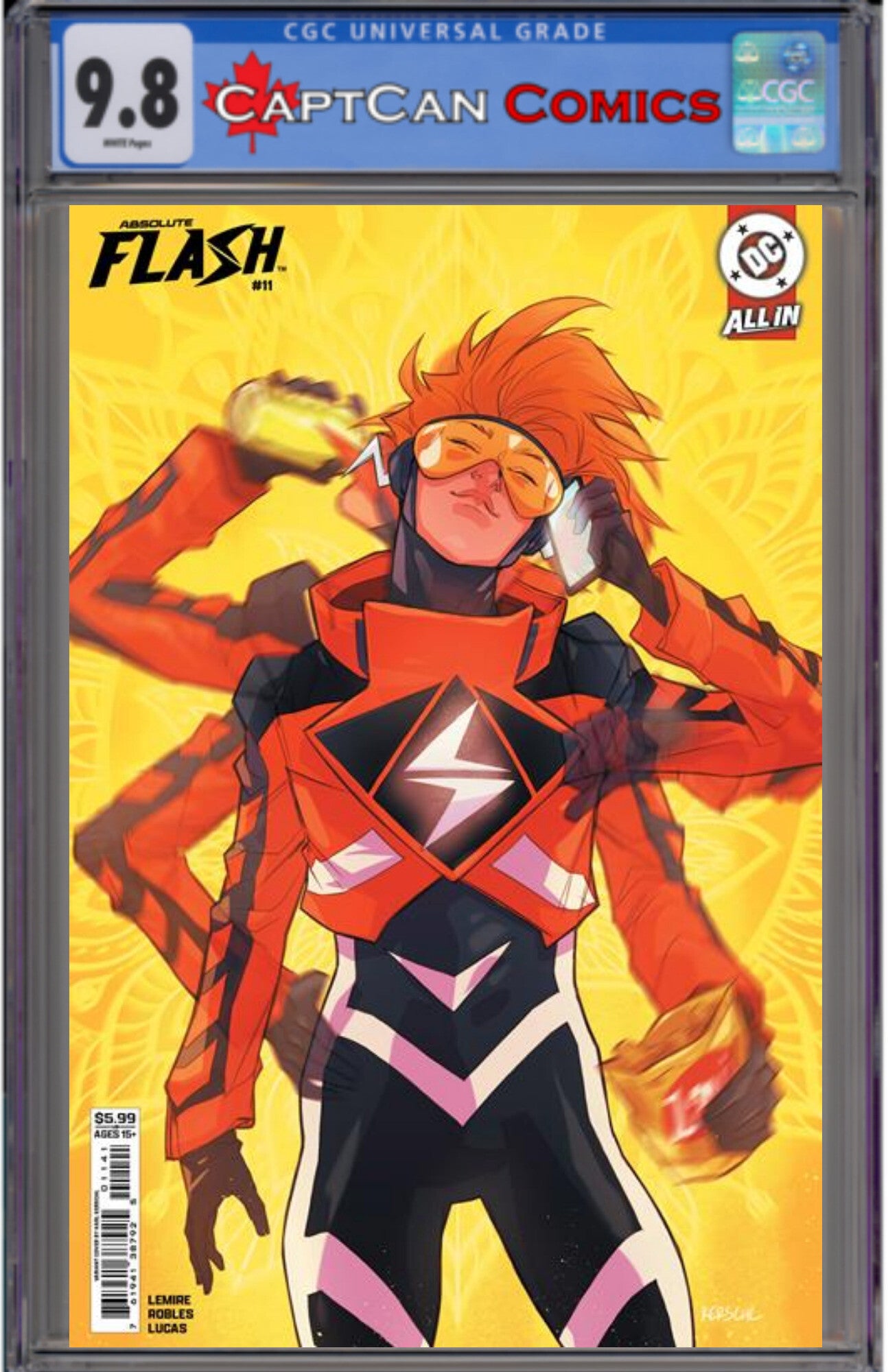 ABSOLUTE FLASH #11 CVR D KARL KERSCHL CARD STOCK VAR