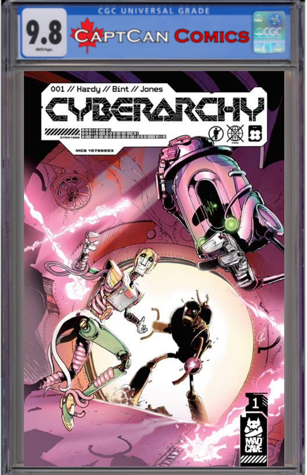 CYBERARCHY #1 CVR A CLARK BINT