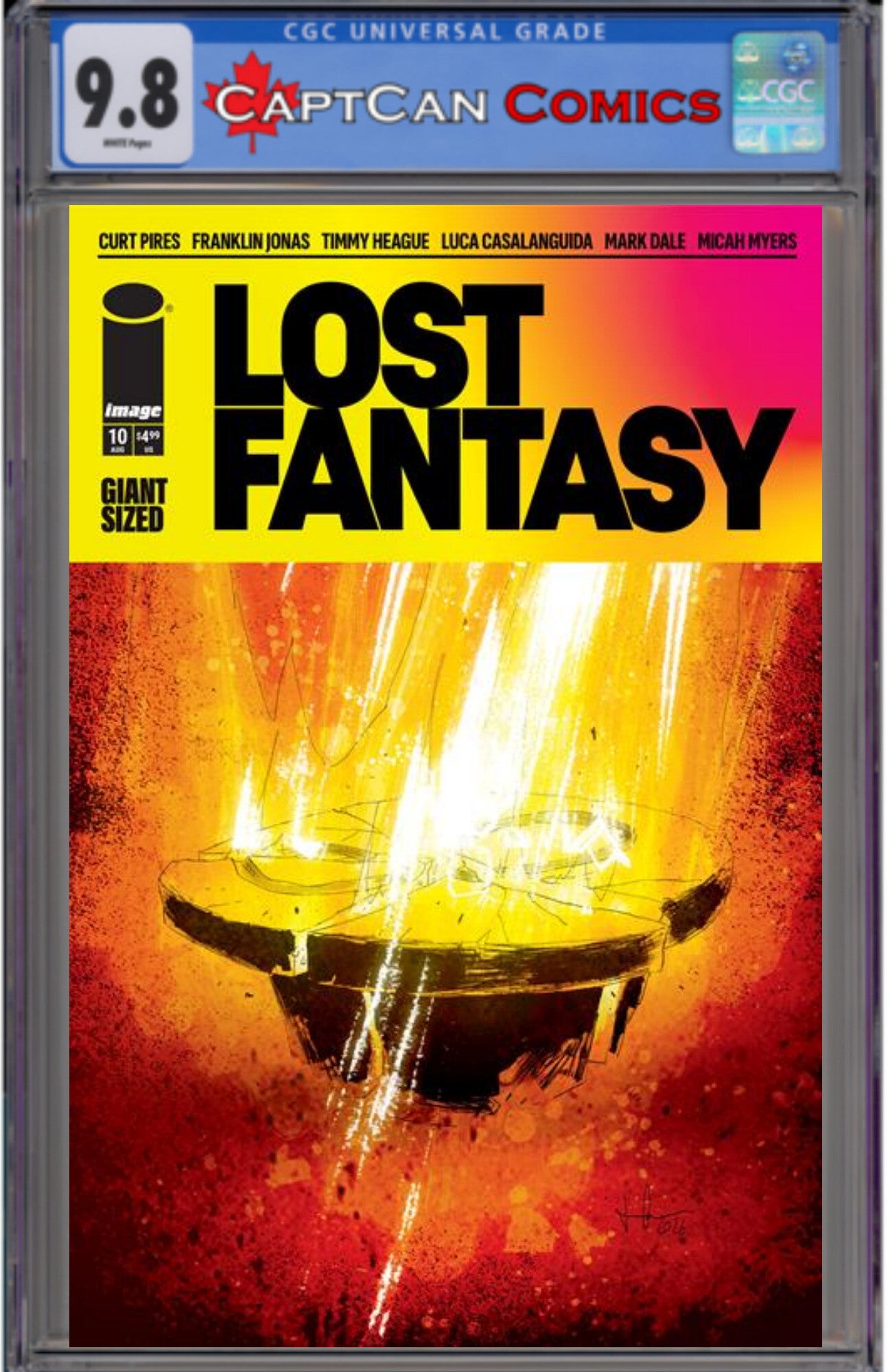 LOST FANTASY #11 CVR A LUCA CASALANGUIDA