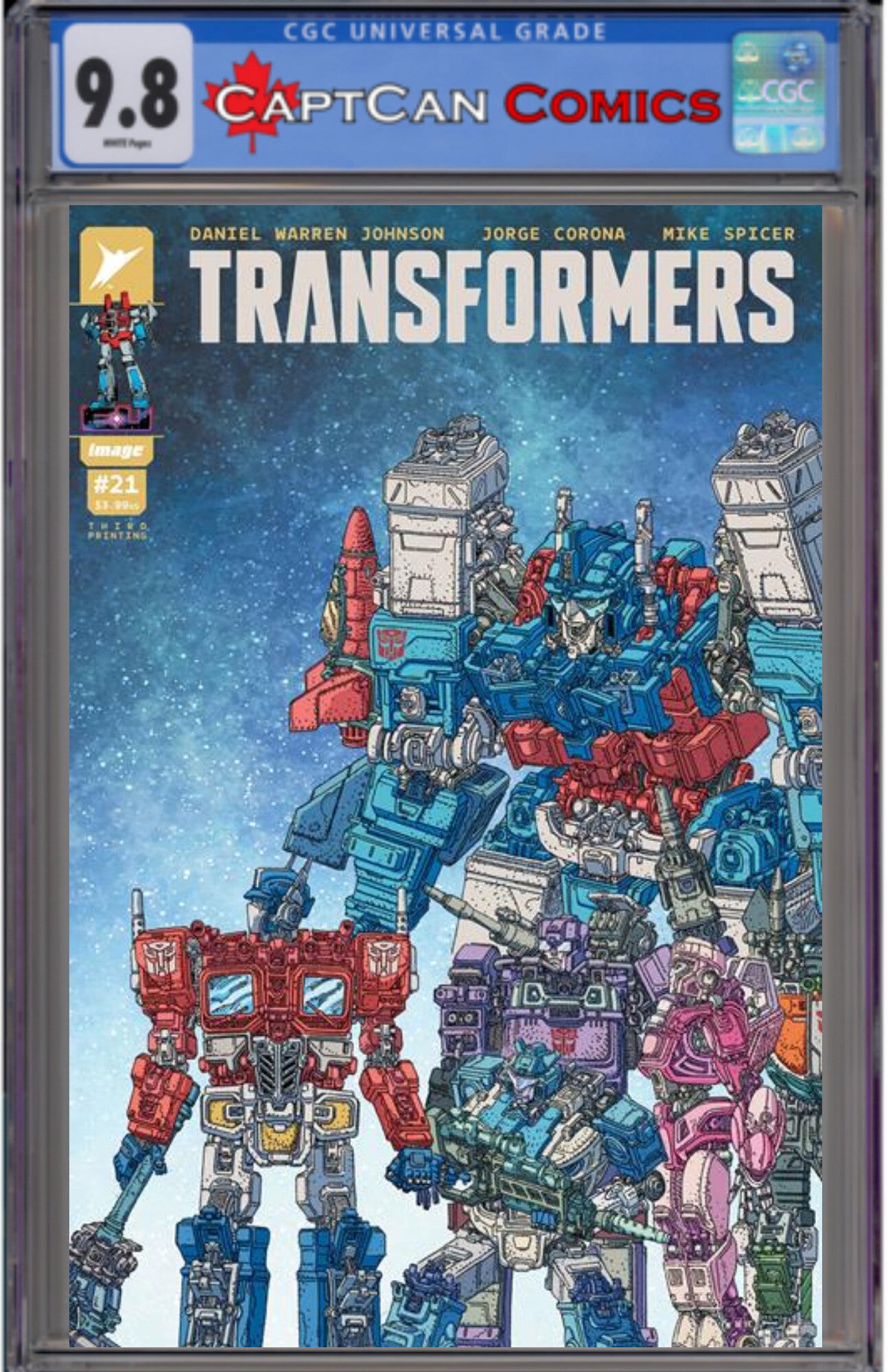 TRANSFORMERS #21 3RD PTG