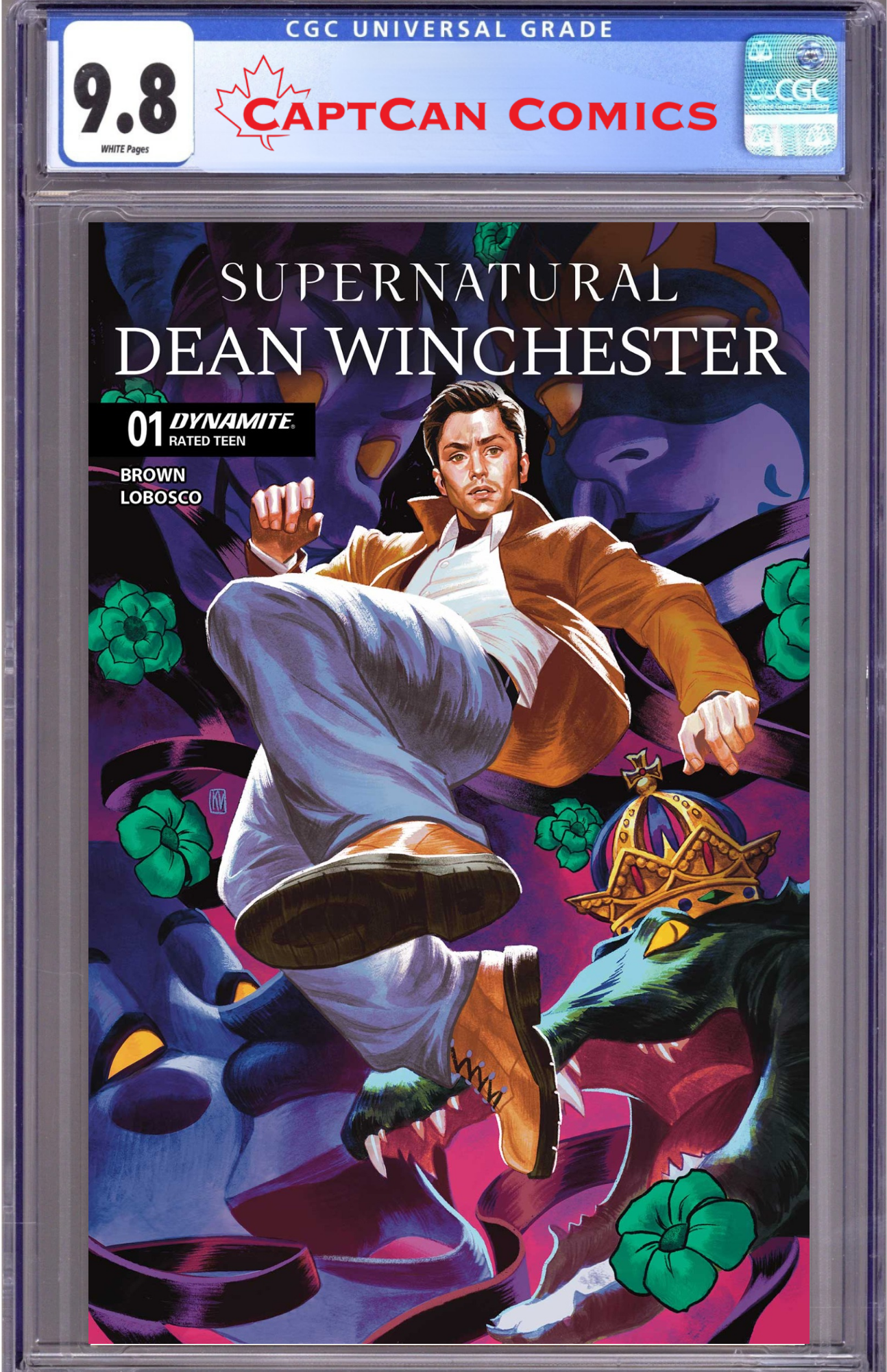 SUPERNATURAL DEAN WINCHESTER #1 CVR B KEYLA VALERIO VAR