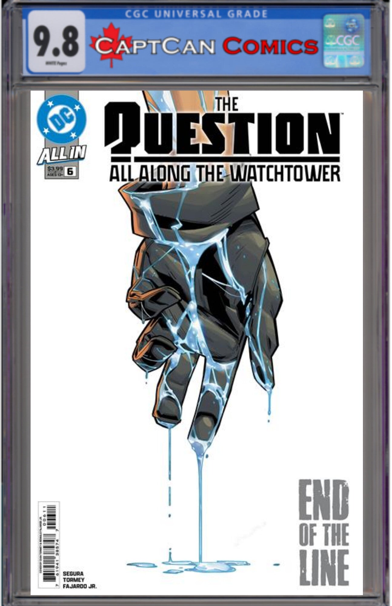 QUESTION ALL ALONG THE WATCHTOWER #6 (OF 6) CVR A CIAN TORMEY