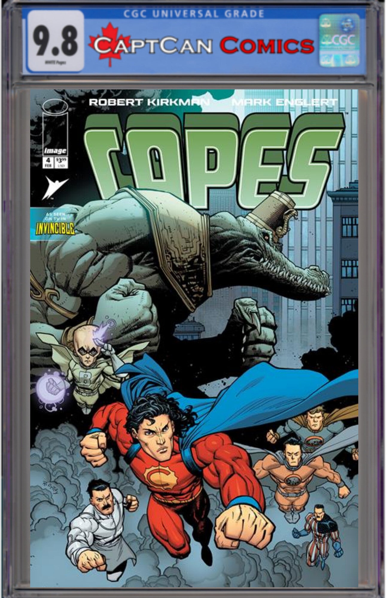 INVINCIBLE UNIVERSE CAPES #4 CVR A RYAN OTTLEY & DAVE MCCAIG