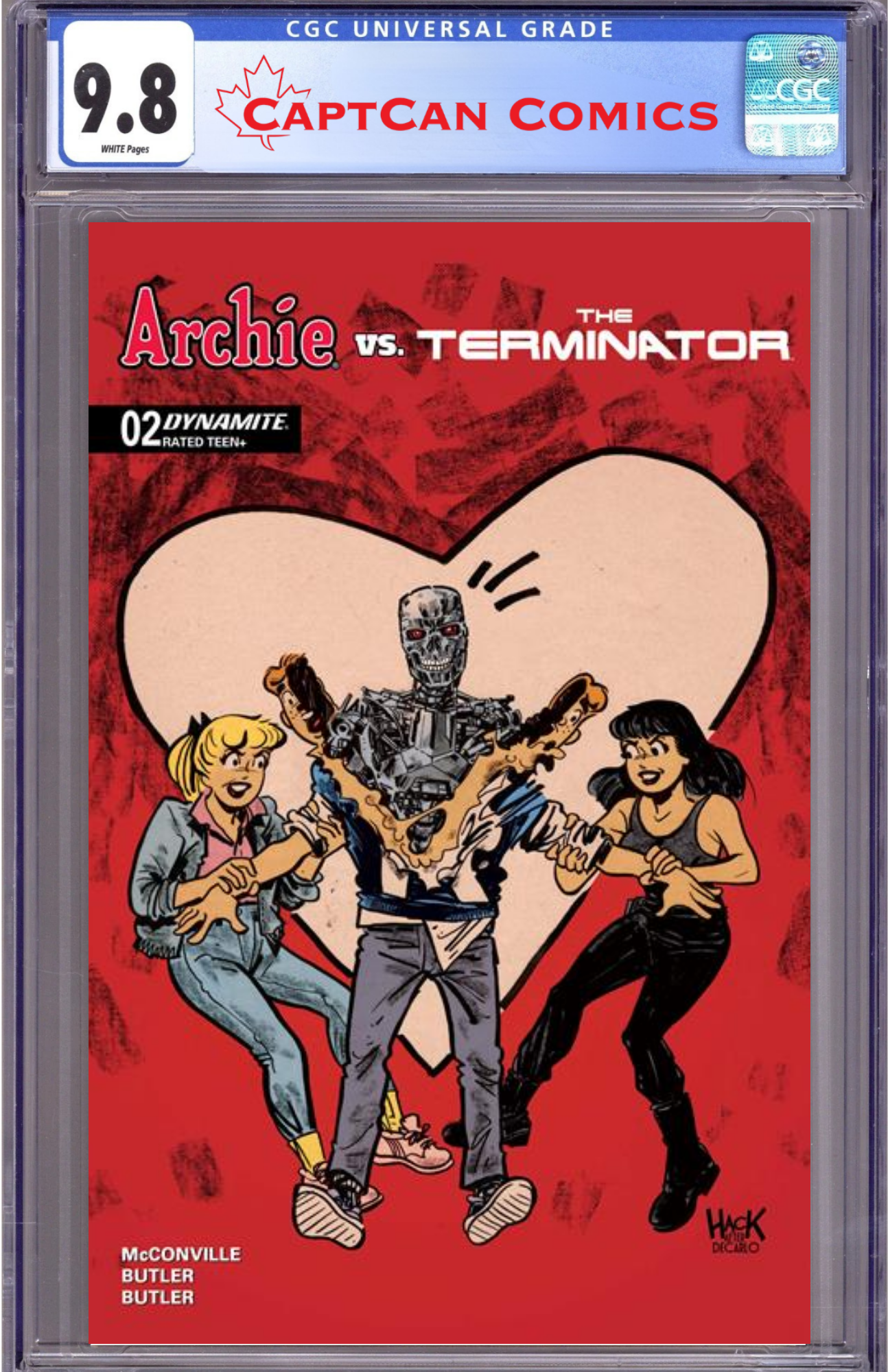 ARCHIE VS THE TERMINATOR #2 CVR C ROBERT HACK VAR