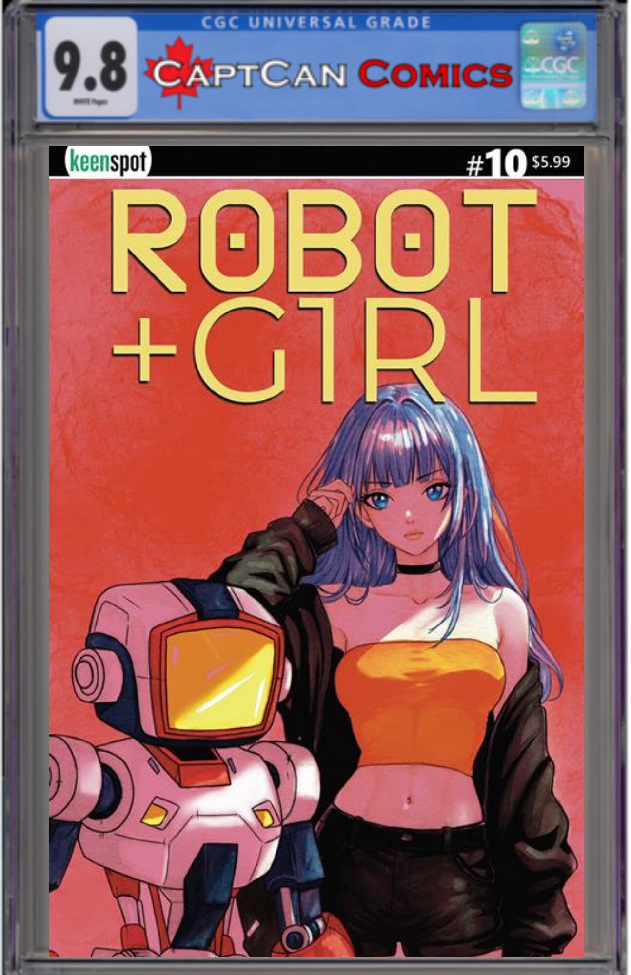 ROBOT + GIRL #10 CVR B COURTNEY COSTELLO VAR