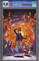 JUGHEAD PIEMAGEDDON (ONE SHOT) CVR I ELSA CHARRETIER FOIL FULL ART VAR thumbnail