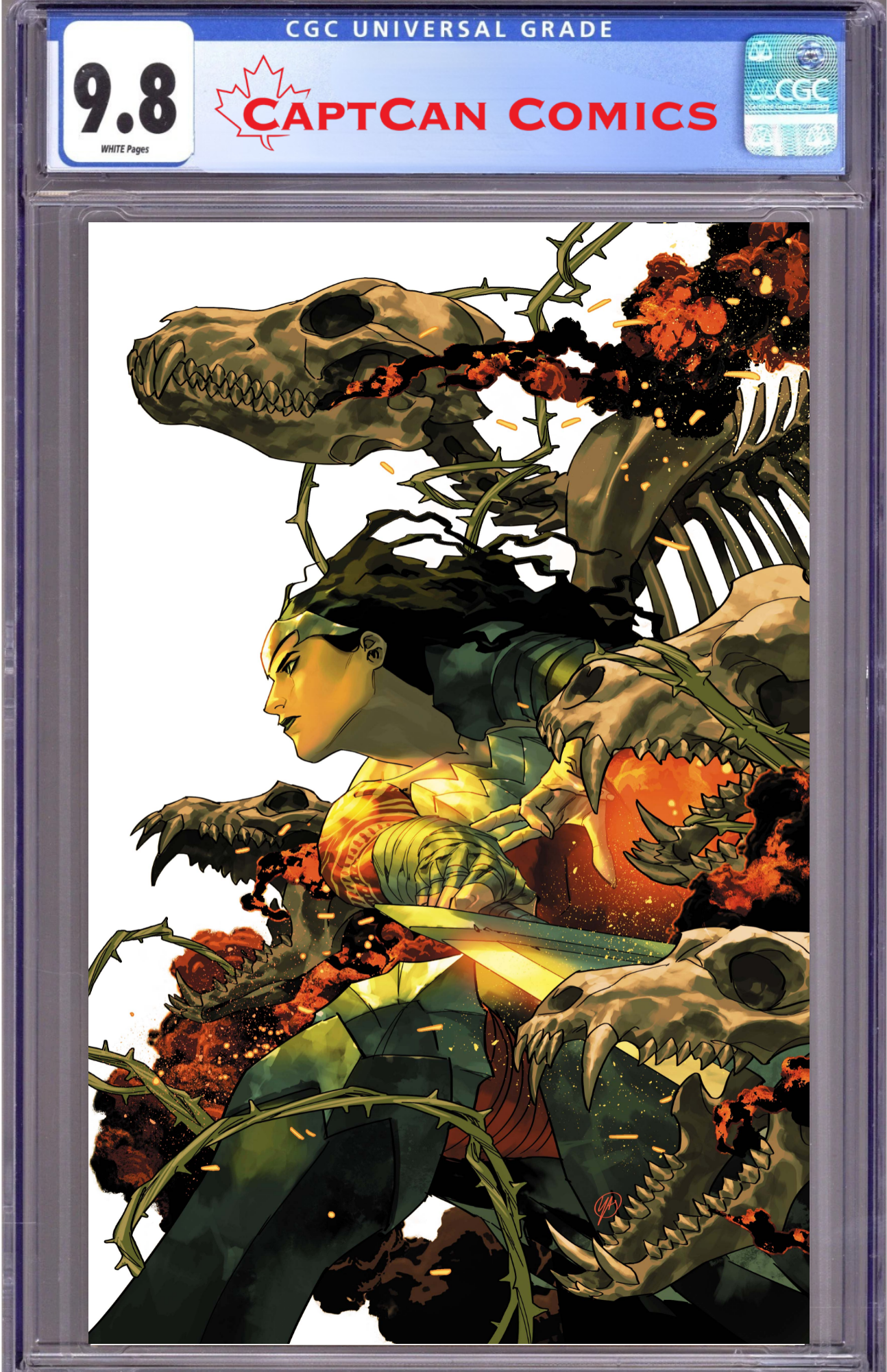 ABSOLUTE WONDER WOMAN #23 CVR D YASMINE PUTRI CARD STOCK VAR