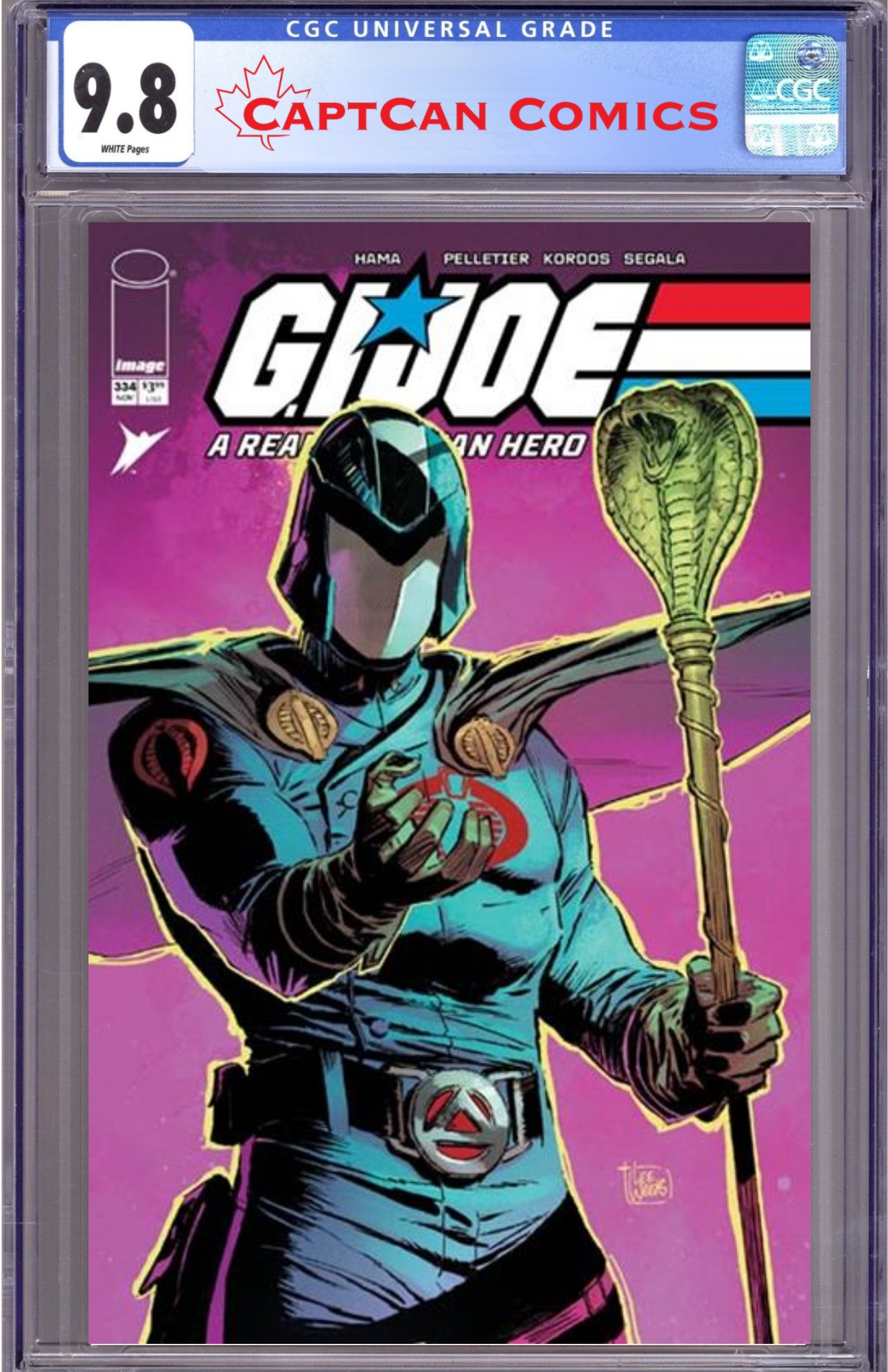 GI JOE A REAL AMERICAN HERO #334 CVR A LEE WEEKS & MIKE SPICER