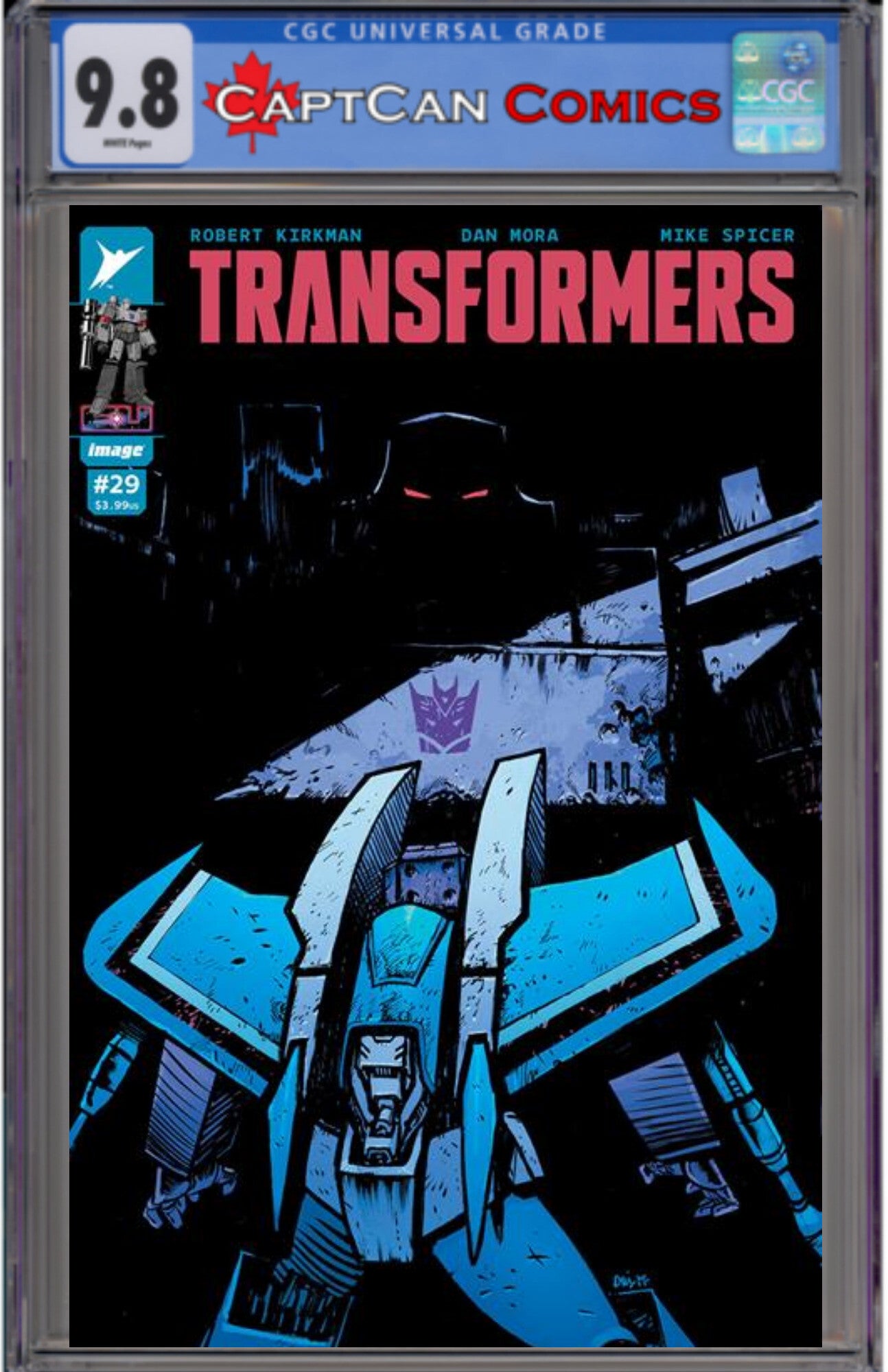 TRANSFORMERS #29 CVR B DANIEL WARREN JOHNSON & MIKE SPICER VAR