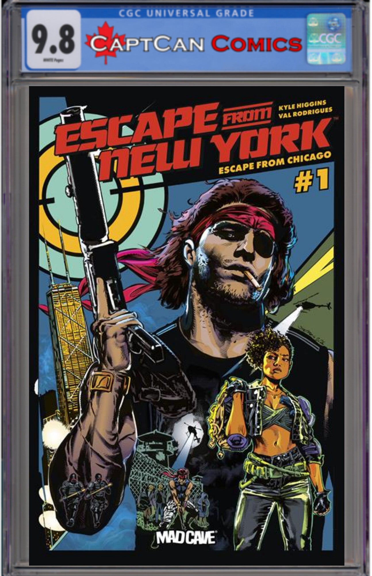ESCAPE FROM NEW YORK ESCAPE FROM CHICAGO #1 CVR A STEPHEN MOONEY
