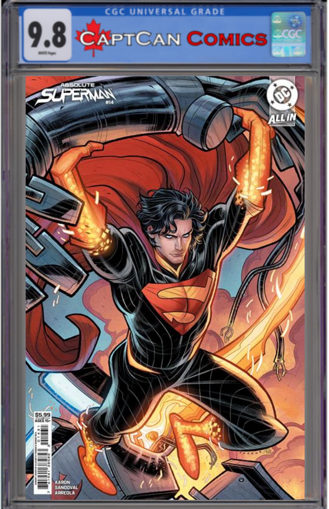 ABSOLUTE SUPERMAN #14 CVR C ELIZABETH TORQUE CARD STOCK VAR