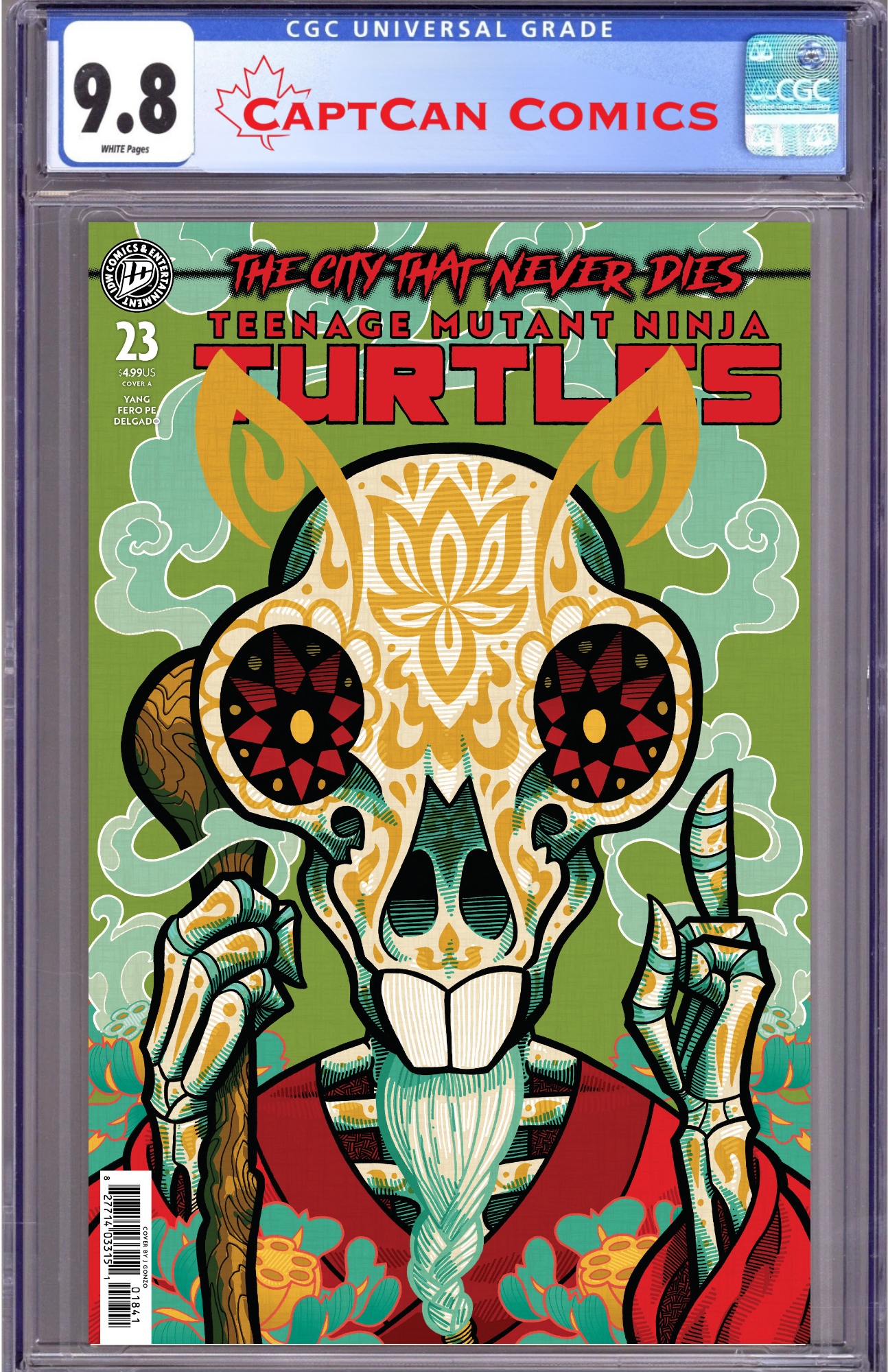 TEENAGE MUTANT NINJA TURTLES #23 VARIANT D (J. GONZO)