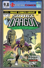 SAVAGE DRAGON #278 CVR B ERIK LARSEN 70S TRADE DRESS VAR (MR) thumbnail