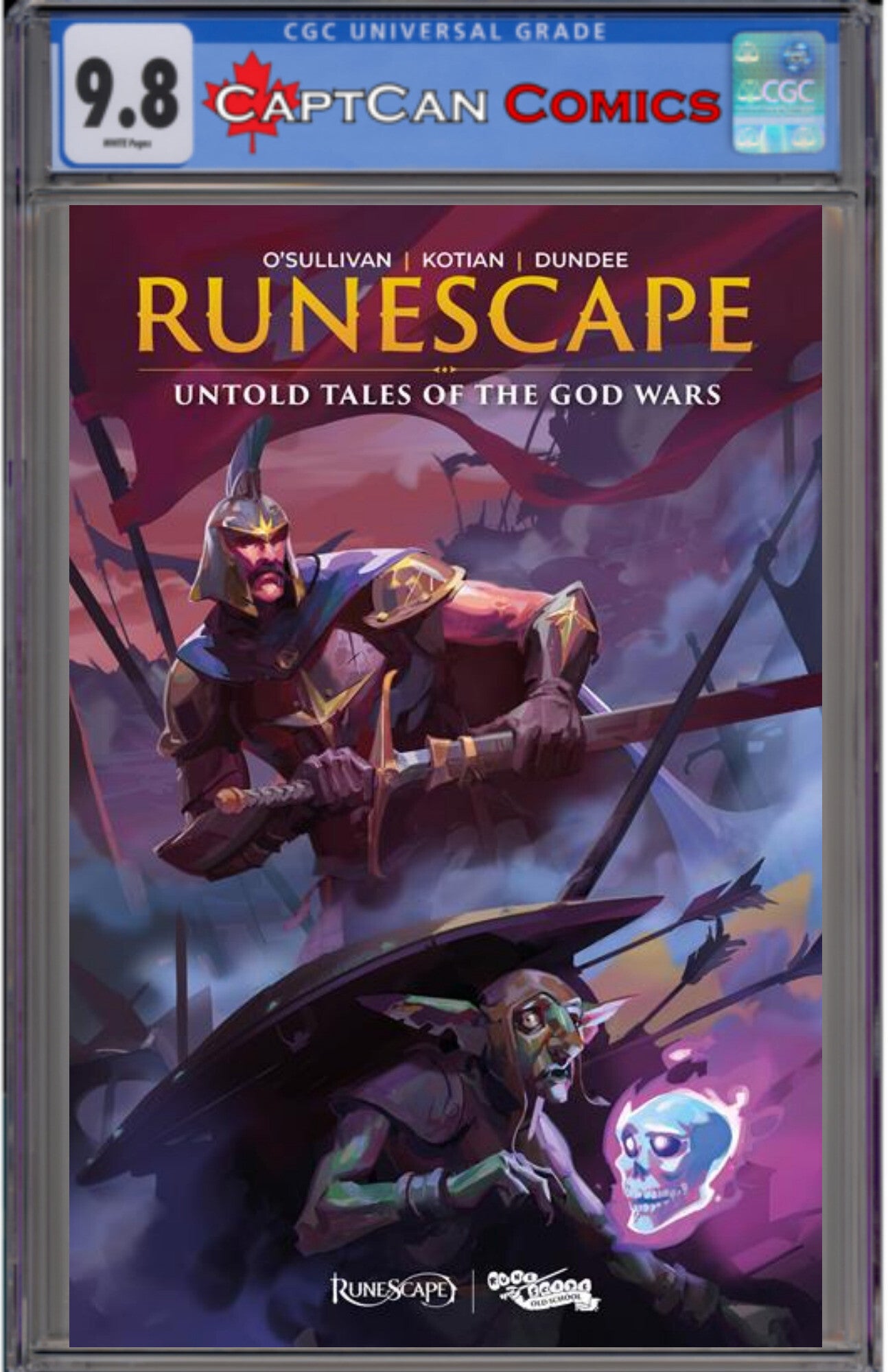 RUNESCAPE UNTOLD TALES OF THE GOD WARS #4 (OF 4) CVR C DAVE BARKER VAR (MR) Previously Offered Thru Diamond