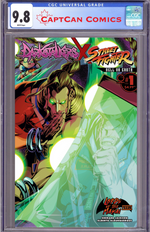 DARKSTALKERS X STREET FIGHTER HELL ON EARTH #1 (ONE SHOT) CVR B JEFFREY CRUZ VAR thumbnail