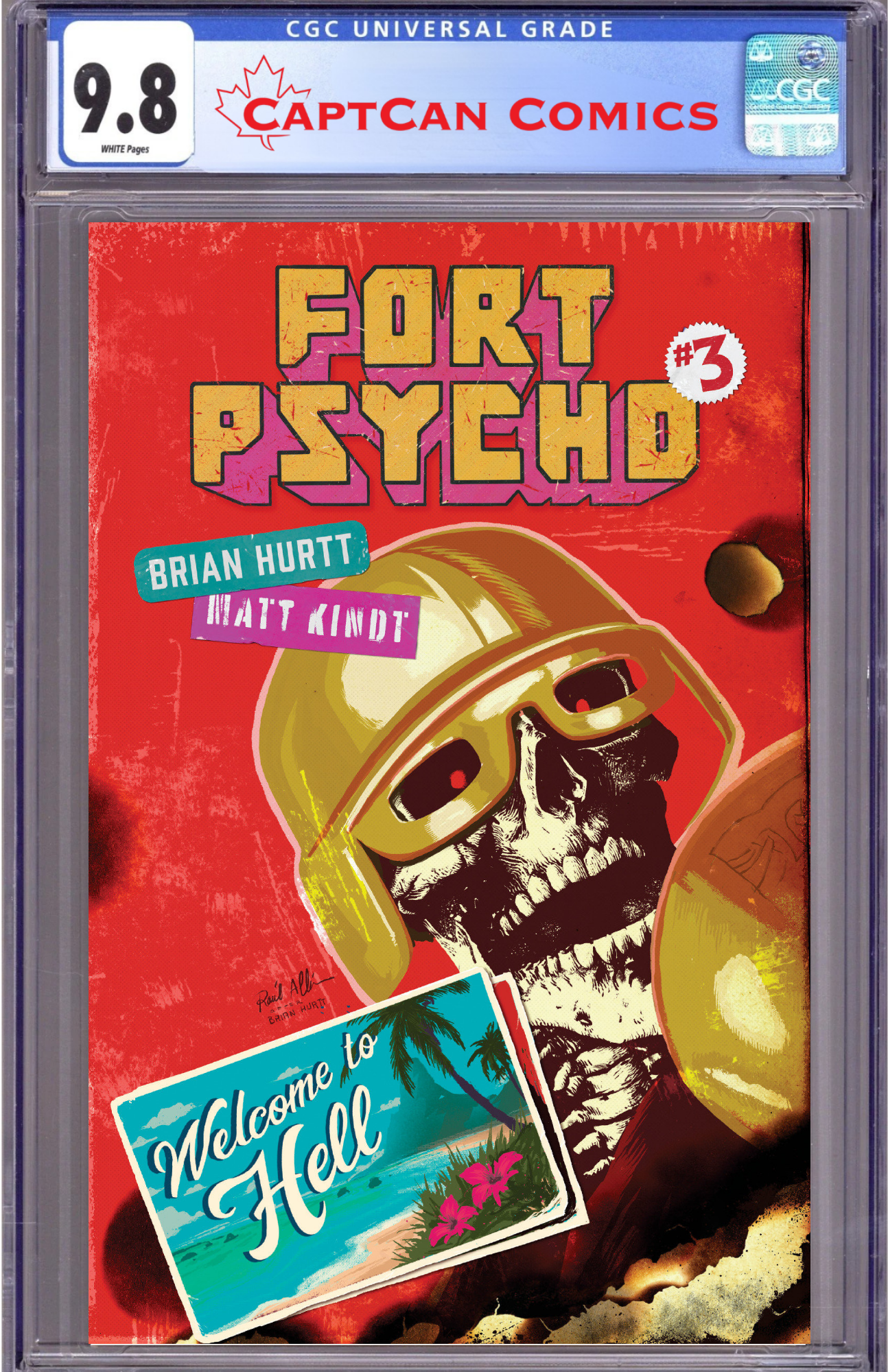 FORT PSYCHO #3 CVR C RAUL ALLEN VAR