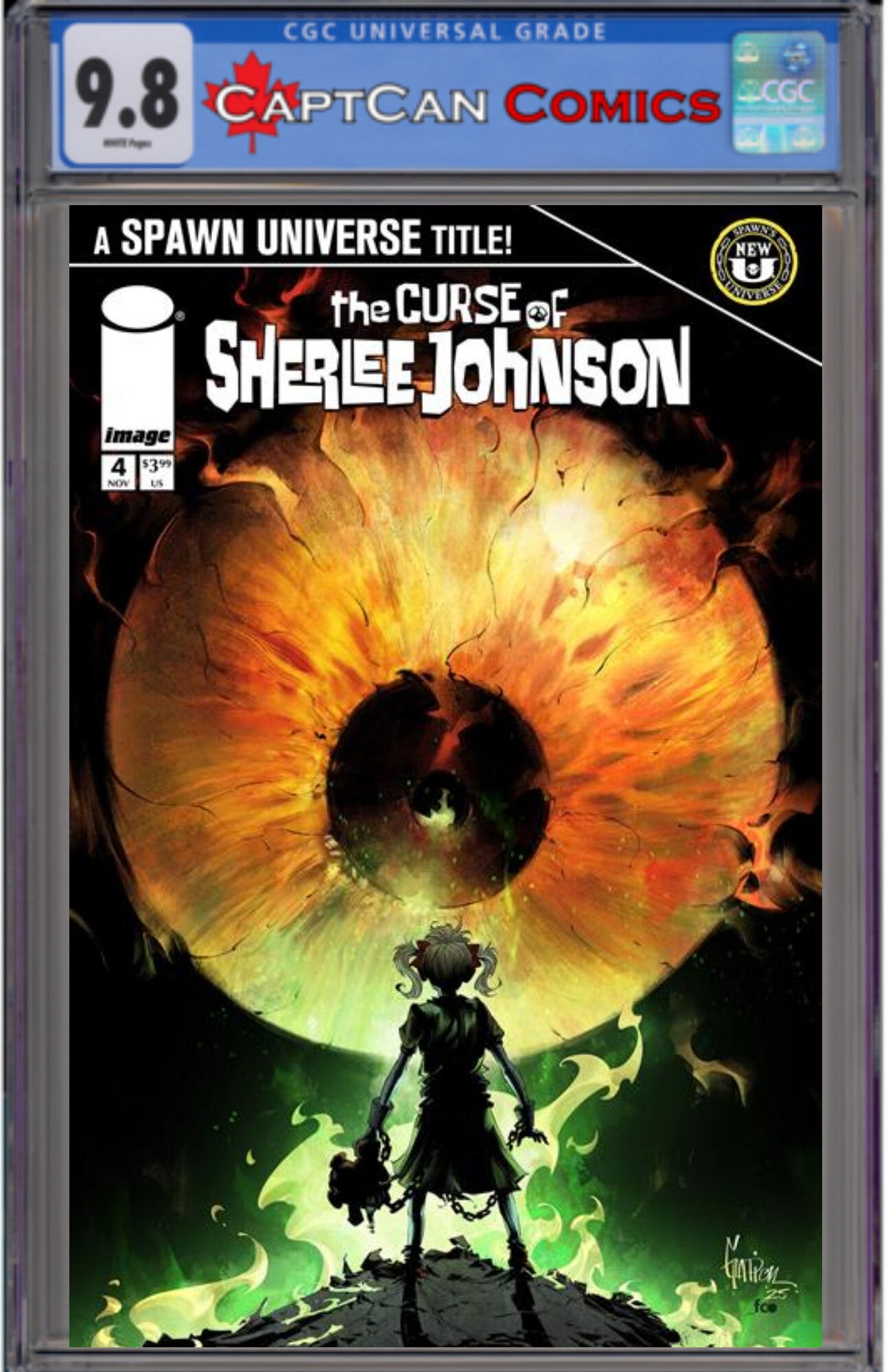 SPAWN THE CURSE OF SHERLEE JOHNSON #4 CVR A JONATHAN GLAPION